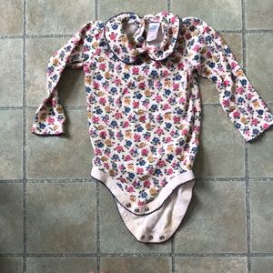 Baby Boden floral bodysuit, 18-24 mo